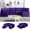 Purple, variant on YVDNHP 137.5" Oversized Modular L-Shaped Sofa with Deep Seat, Soft Chenille Fabric, No Assembly Required, Purple
