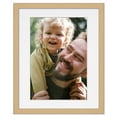 thumbnail image 4 of 18x24 Frame Natural With White Picture Mat For 18x24 Photo - Natural 22x28 Frame To Display Print, 4 of 7