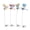 4PCS, variant on 3d Dragon Fly Clip, 2026 New Dragon Fly Wasp Deterrent Outdoor for Garden, Realistic Dragonfly Hat Clip