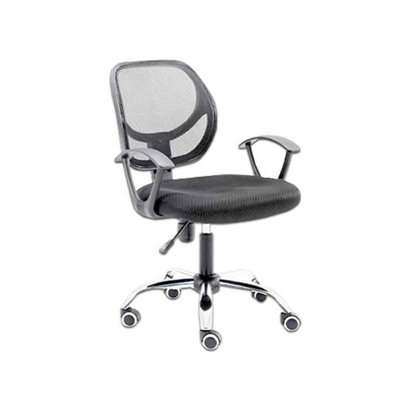 Silla de Oficina Nextep NE-650S reclinable Con descansa brazos Negro