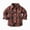 H551-Brick Red, variant on TOWED22 Boys Plaid Flannel Shirts Long Sleeve Casual Button Down Shirts Collared Fall Clothes,Light Green,4-5 Y