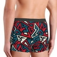 thumbnail image 4 of Kdxio Men's Boxer Briefs with Geometric Elements Print - Comfortable and Breathable Underwear for Everyday Wear, 4 of 7