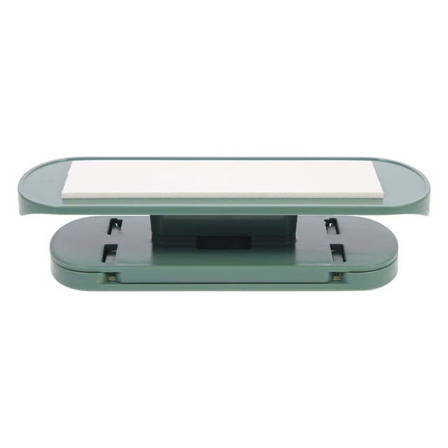 FELTECHELECTR Fijador De Regleta Para Pared Con Función Enrollador Y Material ABS Verde