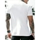 thumbnail image 2 of Smile Face Graphic Print Men's Creative Top, Casual Short Sleeve Crew Neck T-shirt, Men's Clothing For Summer Outdoor Tee For Adult, Men, Women, Teen, Teenager, Adolescent,Youth, 2 of 6