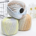 thumbnail image 2 of 2 Rolls of Fine Cotton Yarn Colorful Segmental Dyed Silk Thread Roll for Crochet and Knitting Projects Type 21, 2 of 10