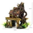 thumbnail image 5 of DecoracióN de Acuario Peces Artificiales Casa Reptiles Refugio Pecera Paisajismo Adornos ConstruccióN Resina, 5 of 5