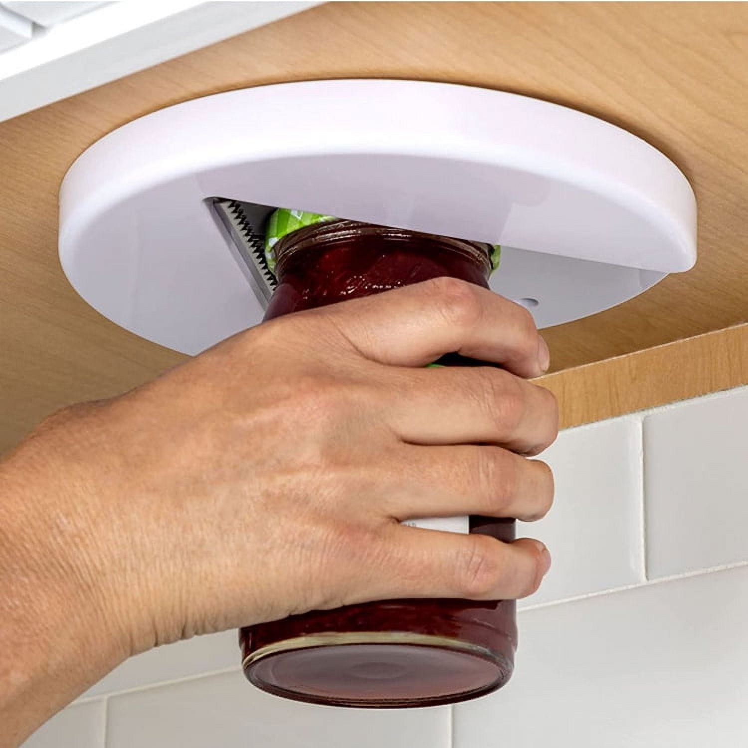 Multi-function Single Hand Under Cabinet Jar Opener Essential