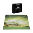 thumbnail image 5 of Ambesonne Windmill Jigsaw Puzzle, Wing Turbines Green Sky, Heirloom-Quality Fun Activity for Family Durable Cardboard, 1000 pcs, Lime Green White, 5 of 5