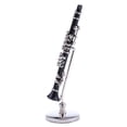 thumbnail image 1 of Instrumento de bien con estuche para kits de música de Zulema Mini clarinete negro, 1 of 8
