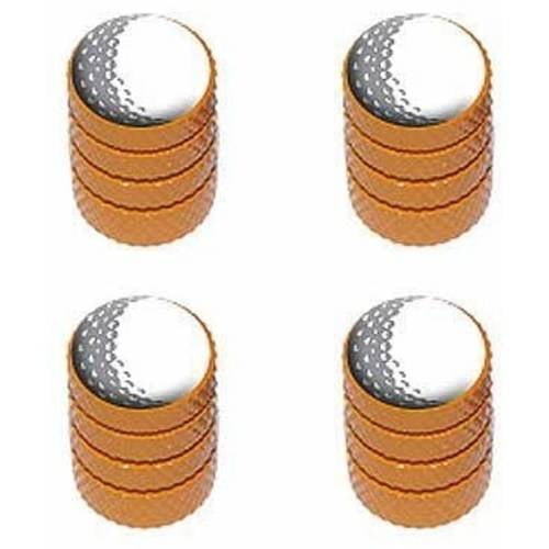 Golf Ball Golfing Tire Rim Wheel Aluminum Valve Stem Caps, Multiple