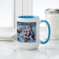 thumbnail image 4 of CafePress - Santa's Christmas Treats Large Mug - 15 oz Ceramic Large White Novelty Mug, 4 of 4