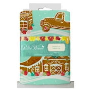 The Pioneer Woman 44" x 1 yd Cotton Gingerbread Village Precut Sewing & Craft Fabric