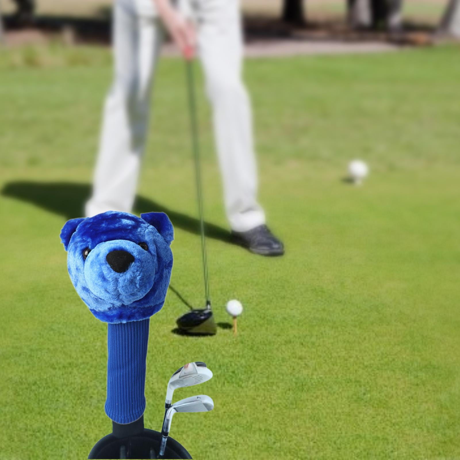 harayaa Soft Plush Golf Wood Driver Headcover Guard Club Keepsake Anti Scratch Protector