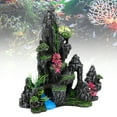 thumbnail image 4 of Mdesiwst Resin Simulation Mountain Rockery Aquarium Ornament Fish Tank Landscape Crafts, 4 of 8