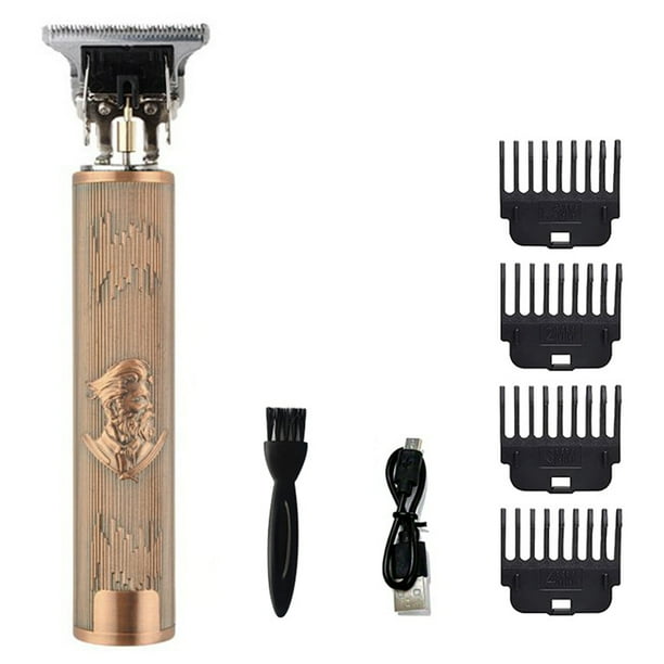 Clipper Electric Barber T-Blade Funciona con pilas para hombres (caballero) morado