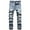 3-Light Blue, variant on dzxyzu Men's Ripped Jeans Slim Fit Stretch Jeans Distressed Fashion Comfort Denim Pants with Pockets