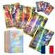 thumbnail image 3 of 2024 New English Cards Holographic EX Vstar Vmax GX V Letter Rainbow Arceus Shiny Charizard Mewtwo Evolution Flash Card, 3 of 5