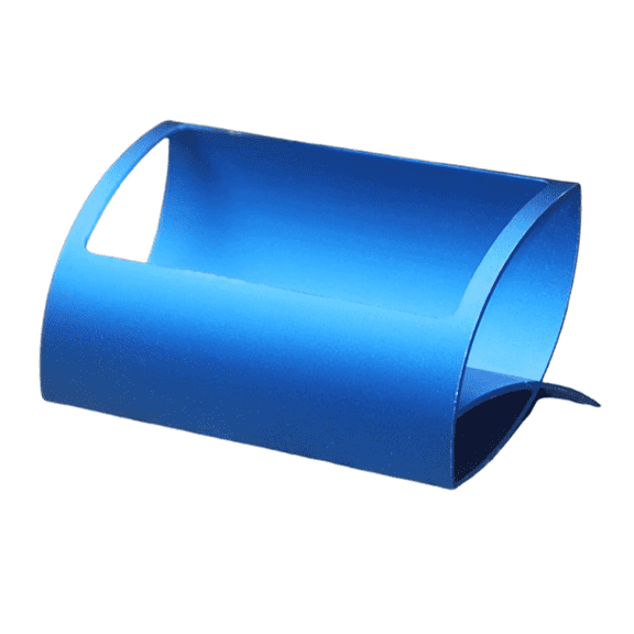 CCOCC Business Card Holder Aluminum Material Card Organizer Multi-Color Option Business Card Holder Desk,Blue