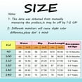 thumbnail image 3 of Zshosam Jeans for Kids Kids Girls Casual Baggy Wide Leg Denim Pants Elastic Waist Casual Jeans Size 4T 5Y,(Blue 4-5Y), 3 of 6