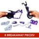 thumbnail image 4 of Mattel WWE Wrekkin' Slamcycle Vehicle & Action Figure Playset with Toy Motorcycle & Undertaker 6-inch Collectible, Launching Action & Breakaway Parts, 4 of 5