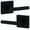 Iron Black, variant on Kwikset 740MILSQT-15S Milan Single Cylinder Keyed Entry Door Lever Set - Nickel
