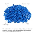 thumbnail image 4 of Uxcell Rubber End Caps Cover Vinyl Screw Thread Protector Round Vacuum Caps for Screw Bolt Pipes 5/16 inch 200Pcs, 4 of 5