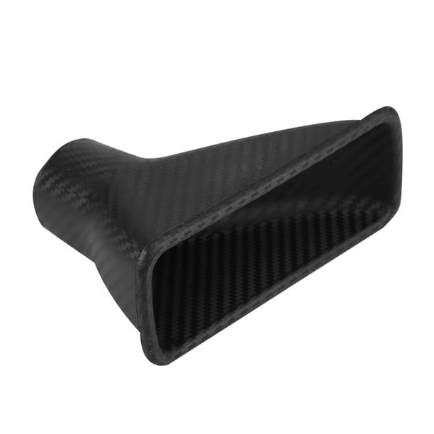 Tubo de entrada de turbo para automóvil, embudo de aire de tubo de entrada frontal modificado universal para automóvil, turbo de admisión de aire universal, funcionalidad versátil