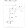 thumbnail image 5 of Kingston Brass KS3706AX Restoration Deck Mount Pot Filler Faucet, Polished Nickel, 5 of 8