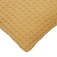 thumbnail image 6 of Mainstays Waffle Knit Pillow, 18" x 18", Yellow, 6 of 8