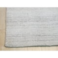 thumbnail image 3 of EORC Ivory Handmade Wool & Viscose Transitional Urban Rug, 5' x 8'-Color:Ivory,Material:Wool & Viscose, 3 of 5