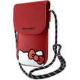 thumbnail image 1 of Cartera Hello Kitty TPU cordon Rojo para iPhone 15 Pro, 1 of 6