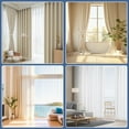 thumbnail image 3 of Qucyy 100 Pcs Plastic Curtain Rail Hooks, Heavy Duty Drapery Hooks, Adjustable Pin, 3 of 5