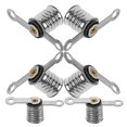 thumbnail image 1 of GOOHOCHY 6Pcs Small Bulb Socket Silver Screw Lamp Holder Perfect for Lab and DIY Projects, 1 of 8