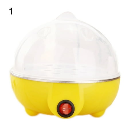 

Gwong Electric Egg Cooker 7-Egg Boiler Auto off Steamer Cooking Tool Kitchen Utensil(Yellow US Plug)