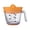 Clear, variant on Farberware Professional 2 Cup Citrus Juicer with Easy Read Design Orange