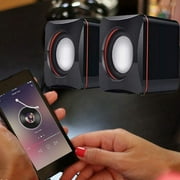 Portable Computer Speakers USB Powered Desktop Mini Speaker Bass Sound Music Player System Wired Small Speaker