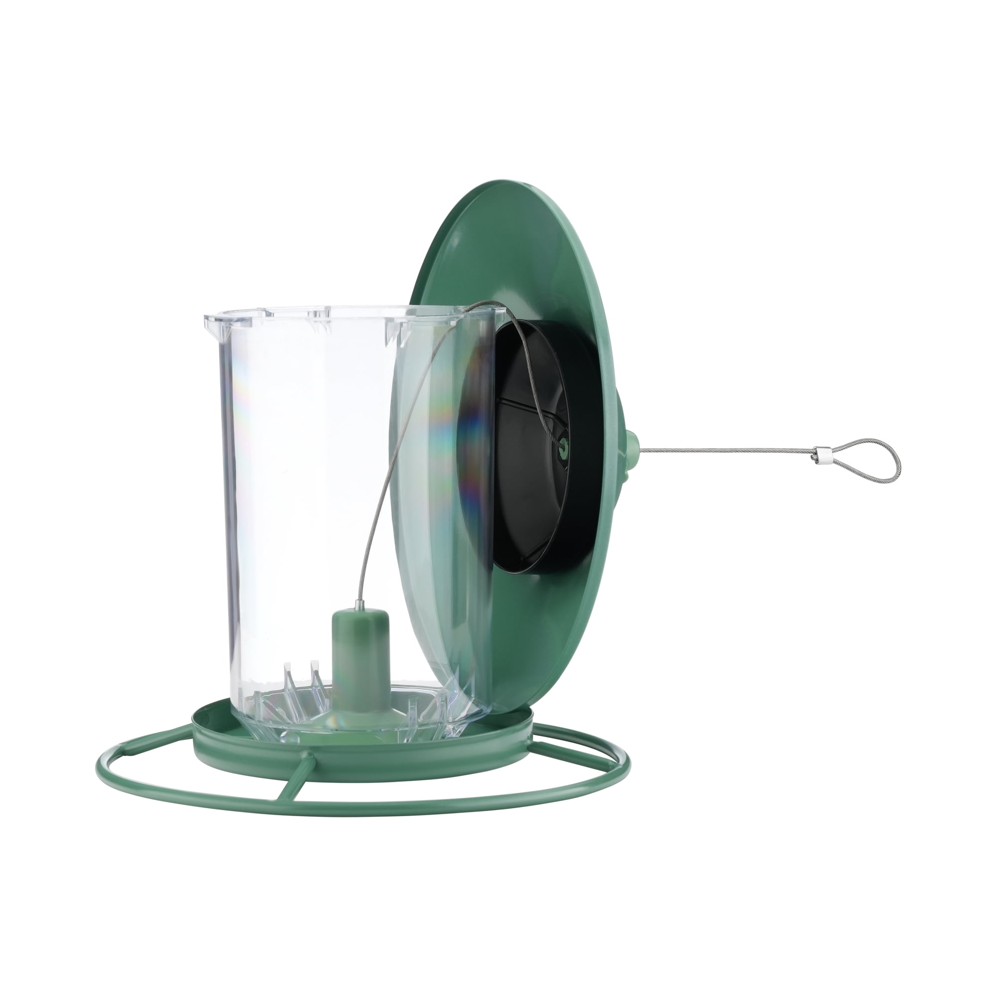 Perky-Pet Green Panorama Wild Bird Feeder - 2 lb Capacity