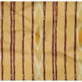 thumbnail image 4 of oneOone Coton Biologique Popeline Sergé Rayé Imprimé Ikat Tissu BTY 42 Pouces de Large, 4 of 4