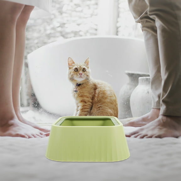 Raindrops Anti-spill Cat And Dog Water Bowl Splash Proof Pet Water Bowl Plastic Cat Bowl Water Storage Bowl Cat Feeder Dog Food Feeder Small Dogs Feeder