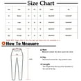 thumbnail image 3 of Fartey Womens Summer Cotton Linen Classic Cuffed Pants Drawstring Elastic High Waist Wide Leg Pant Soft Lightweight Daily House Trousers with Pockets, 3 of 7