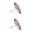 thumbnail image 1 of Kearding Chinese Umbrella Oil Paper Parasol Wedding Prop Dance Party 2piezas Peonía, 1 of 6