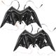 thumbnail image 1 of 2pcs Large Bat Wing Foil Balloons 48 Inch Bat Wing Aluminium Balloons For Halloween Theme Party Supplies Birthday Decor Cosplay Costumeorange On One S, 1 of 4