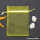 thumbnail image 1 of 50 unids/lote de bolsas blancas de Organza con cordones, paquete de regalo de joyería de 7x9cm, bolsas de hilo, regalos y favores de Navidad/boda 5Z, 1 of 4
