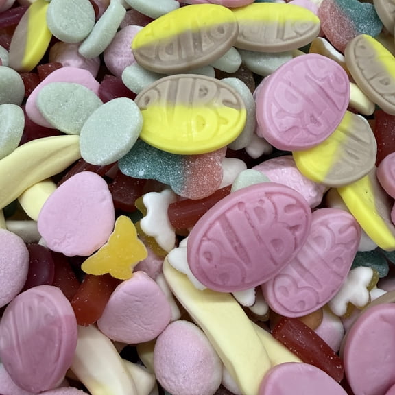 1 Pound Swedish Candy Sweet Mix with BUBS - Assorted Fruity Soft and Chewy Gummies