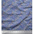 thumbnail image 1 of Soimoi Rayon Crepe Fabric Brush Stroke Abstract Print Fabric by Yard 46 Inch Wide, 1 of 3