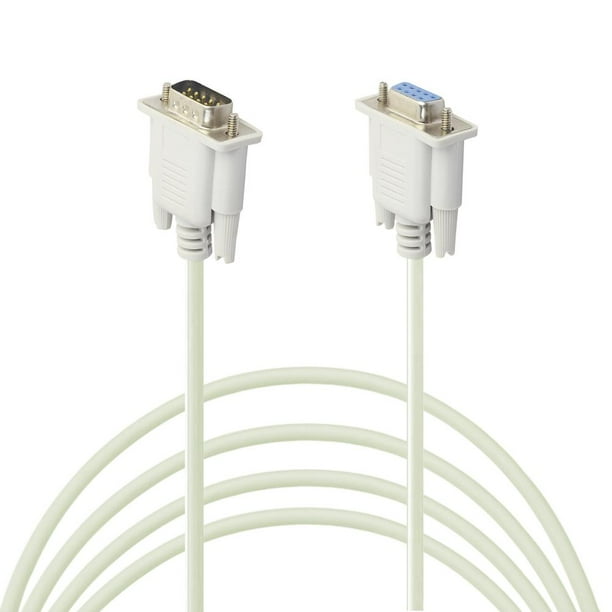 Cable de extensión a Serial RS232 9 pines a DB9 9 pines Cable de extensión del convertidor (1,5 m) Barbie Nuevos Originales