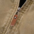thumbnail image 4 of Vedolay Men's Lightweight Jackets 2023 Work Office Coats Pocket Jacket Suit Khaki,6XL, 4 of 4