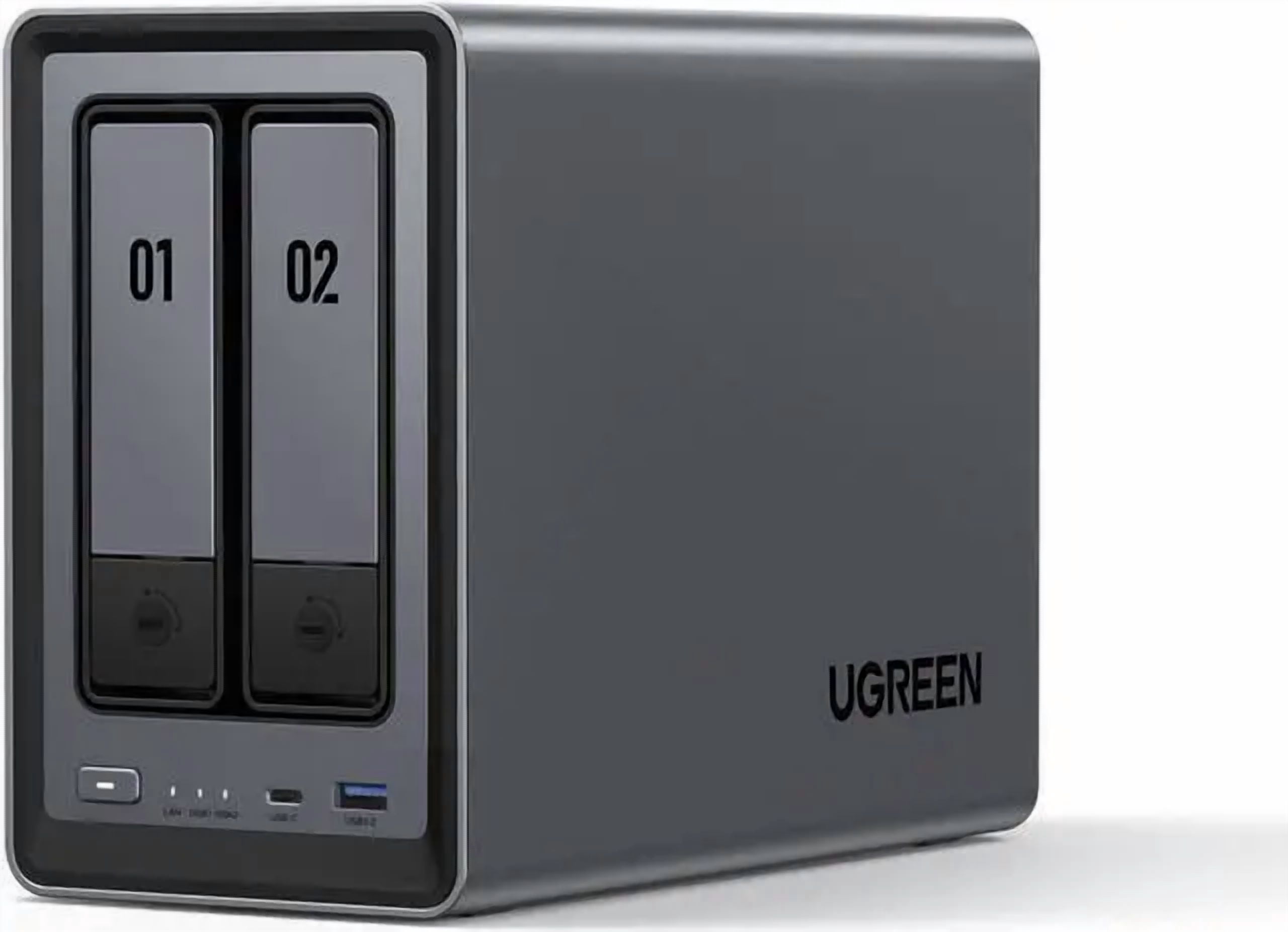 UGREEN NASync DXP2800 2-Bay NAS with Intel 4-Core CPU and 8GB DDR5