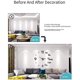 thumbnail image 5 of Pegatinas para reloj de pared DIY sin marco, modernas pegatinas de pared con espejo extraíble en 3D, relojes silenciosos, decoración de reloj grande para sala de estar, dormitorio, decoración del hoga, 5 of 5