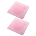 thumbnail image 3 of 2pcs Cartoon Bear Silicone Bowl Covers Stretch Food Saver Wraps Reusable Expandable Food Lids (Pink), 3 of 8